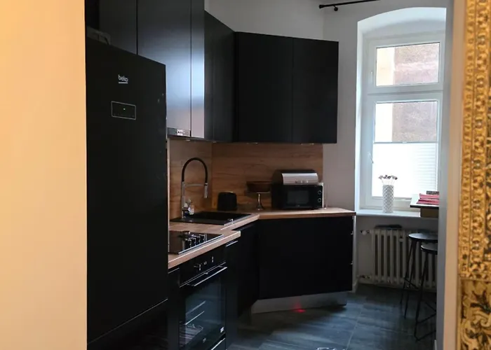 Lägenhet Charming Ground Floor - Center Szczecin