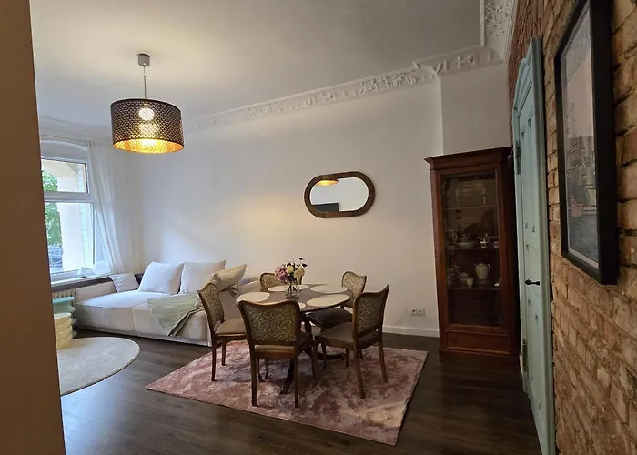 Lägenhet Charming Ground Floor - Center Szczecin